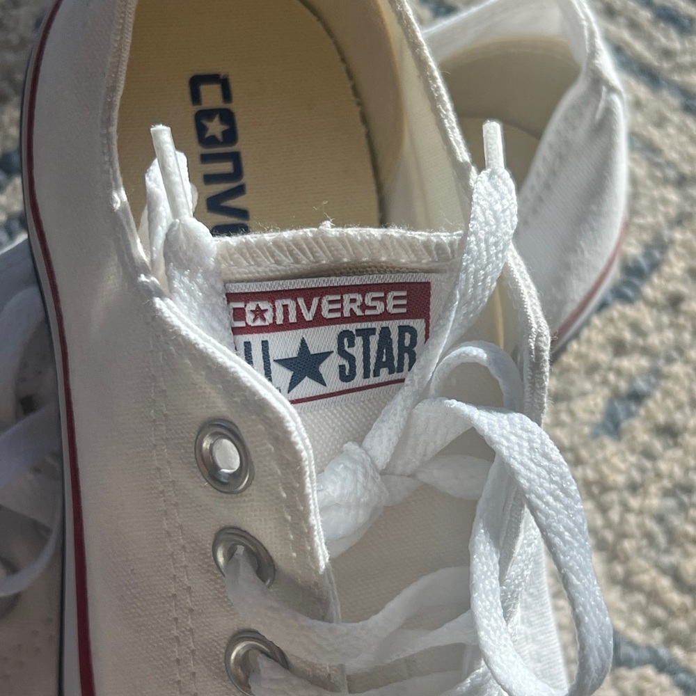 NWOT Unisex white Converse All Star Chuck Taylor sz 39 - Picture 7 of 8